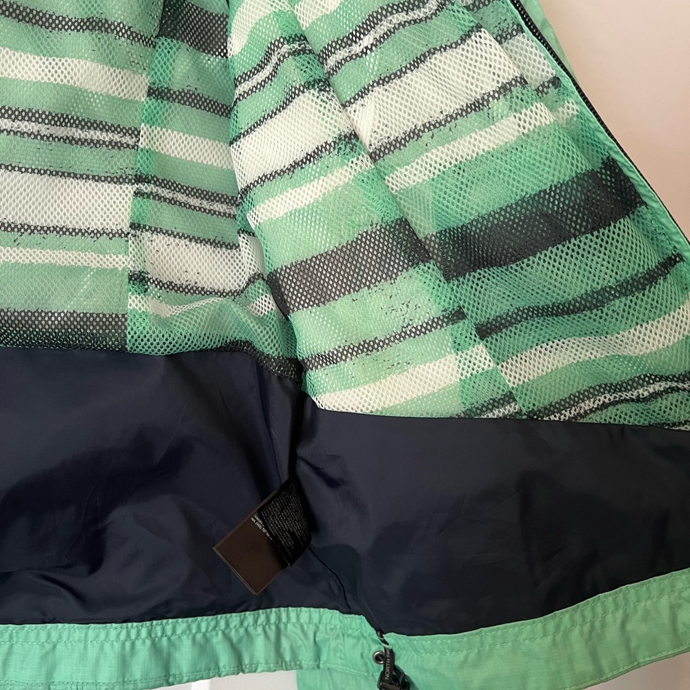 The North Face Mint Green Hyvent Outdoor Rain Jacket Small - Picture 6 of 11